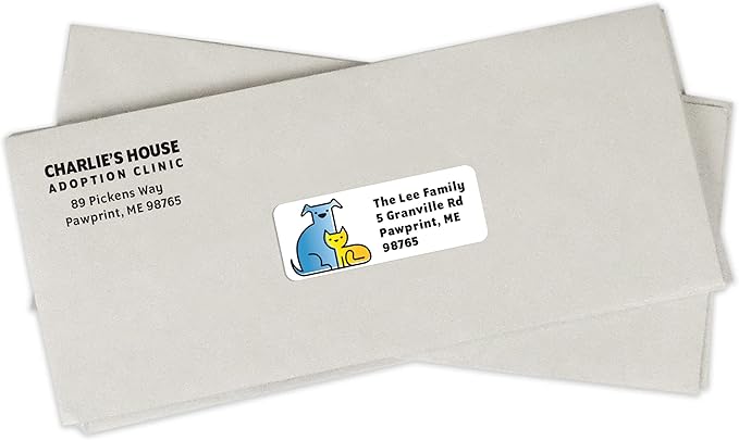MACO ML3000 White Laser/Inkjet Shipping & Address Labels, 1 x 2 5/8 - Image 2