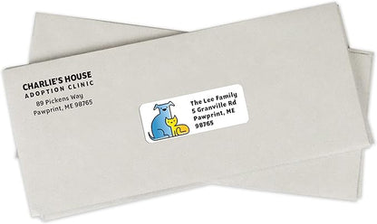 MACO ML3000 White Laser/Inkjet Shipping & Address Labels, 1 x 2 5/8 - Image 2