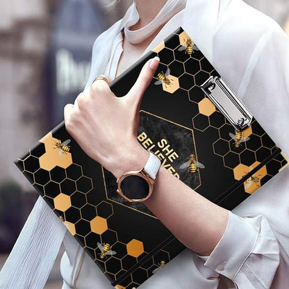 Lateefah 3 Ring Binder, 1 Inch Binder Organizer - Image 7