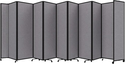 Versare Room Divider 360 Portable Wall Partition | Folding Panels | Large by VERSARE