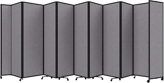 Versare Room Divider 360 Portable Wall Partition | Folding Panels | Large by VERSARE
