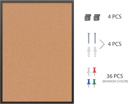 Board2by 2-Pack Cork Board Bulletin Board 24 x 36, Office Board - Image 8