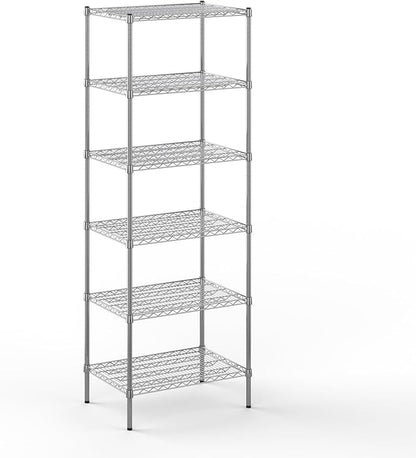 Regal Altair 21" Deep x 30" Wide x 86" Height Wire Shelving Kit | 6-Tier | NSF by Regal+Altair
