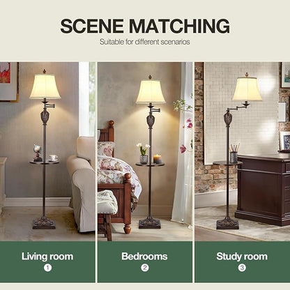 Traditional LED Floor Lamp - Image 4