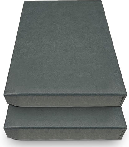 Golden State Art, Archival Folio Storage Box 9x12, Clamshell Design by GoldenStateArt