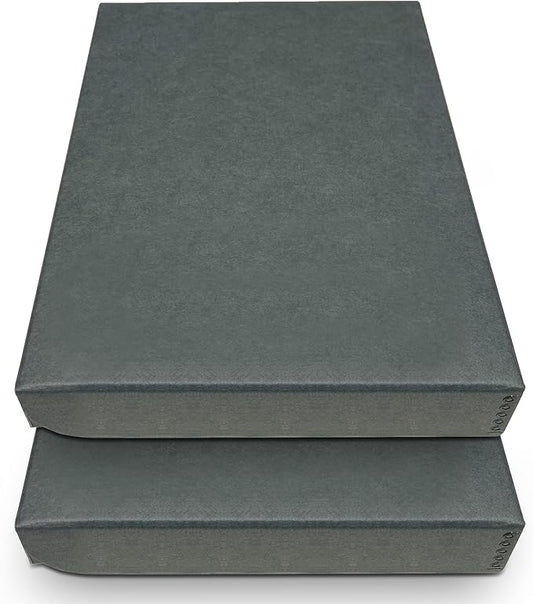 Golden State Art, Archival Folio Storage Box 9x12, Clamshell Design by GoldenStateArt