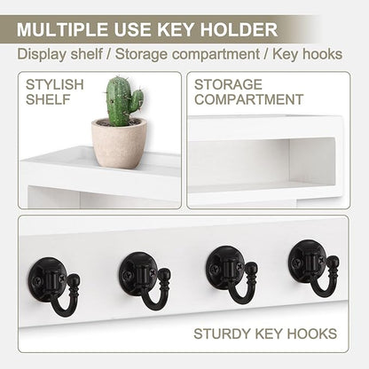 Lucundm Key and Mail Holder Wall Mount, Key Hanger - Image 4