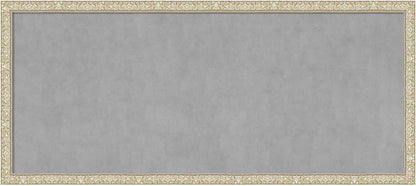 Amanti Art Silver Framed Magnetic Board 22x50 Oversize Vision Board by AmantiArt