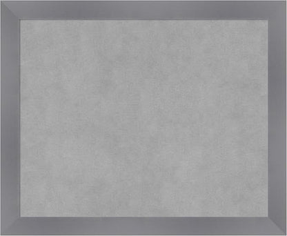 Amanti Art Grey Framed Magnetic Board 18x22 Small Vision Board by AmantiArt