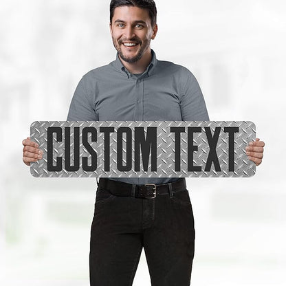 Custom Sign, Custom Street Sign, 11 Font Colors, 13 Font Styles, 4 Hole Options - Image 2
