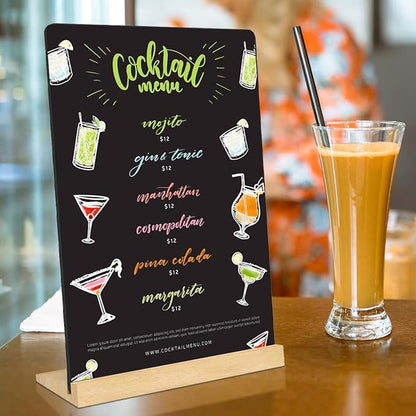 8.6x11.7 in Small Chalkboard Signs - Image 5