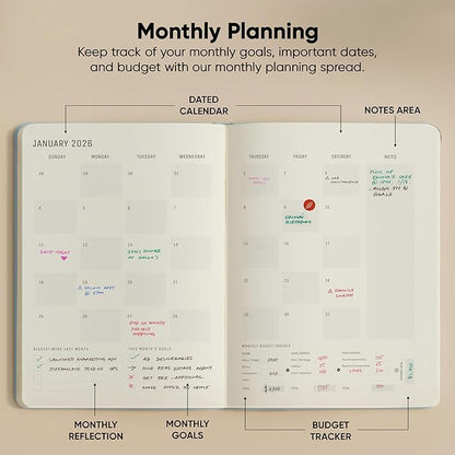 Dated, 2026 Planner, 8.5" x 11" - Image 5