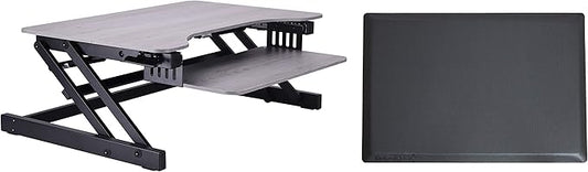 Rocelco 32" Height Adjustable Standing Desk Converter by Rocelco