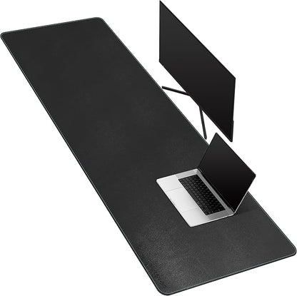 CENNBIE Leather Desk Mat Large, Extended Non-Slip Mouse Pad, Waterproof PU by CENNBIE