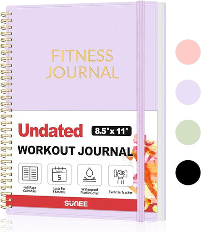 Fitness Journal Workout Planner by SUNEE