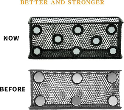 Neudeco Magnetic Locker Organizer and Accessories，Wire Mesh Magnetic Storage - Image 4