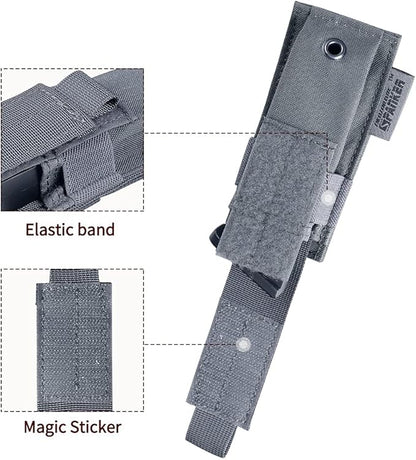 EXCELLENT ELITE SPANKER Molle Single/Double Pistol Mag Pouch Tactical Magazine - Image 4