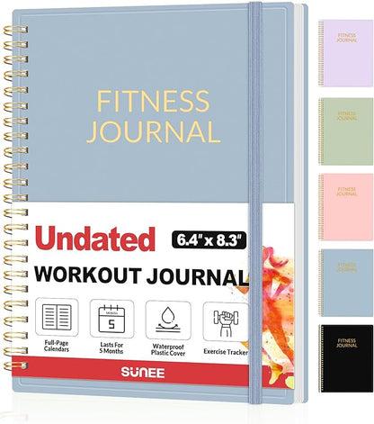 Fitness Journal Workout Planner by SUNEE