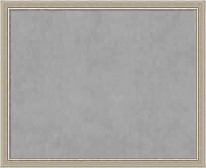 Amanti Art Silver Framed Magnetic Board 36x44 X-Large Vision Board by AmantiArt
