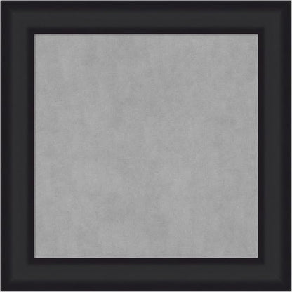 Amanti Art Black Framed Magnetic Board 15x15 X-Small Vision Board by AmantiArt