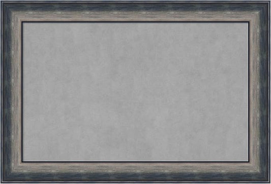 Amanti Art Silver Framed Magnetic Board 26x38 Large Vision Board by AmantiArt
