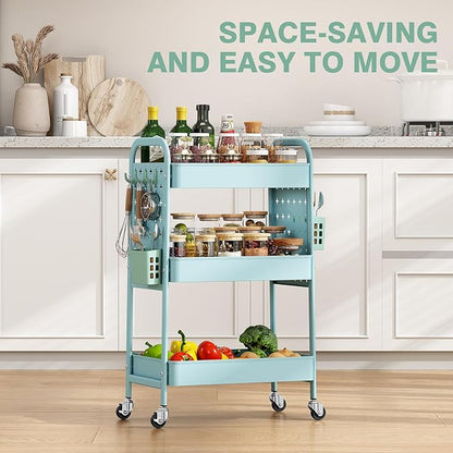 KINGRACK 3 Tier Rolling Cart - Image 5