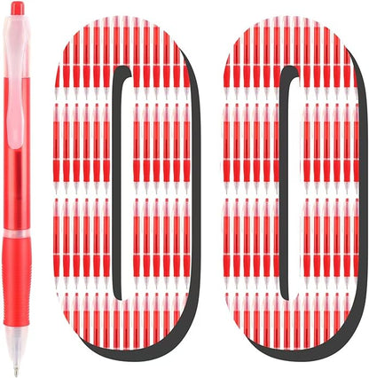 Aozora Retractable Pens Ballpoint Super Smooth Writing Pens Bulk 100 pack by Aozora