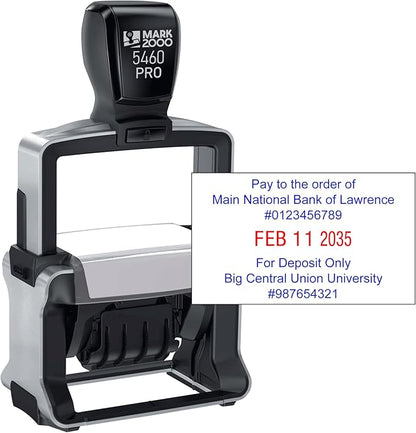 Mark 2000 5460 Professional Self Inking Date Stamp by Mark2000