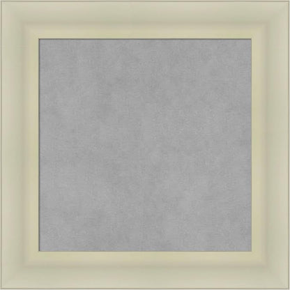 Amanti Art Silver Framed Magnetic Board 21x21 Small Vision Board by AmantiArt