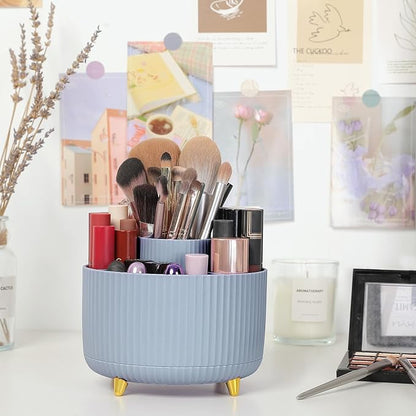 SKYDUE 360 Degree Rotating Desk Organizer, Dual-Purpose Pencil Pen Holder - Image 5