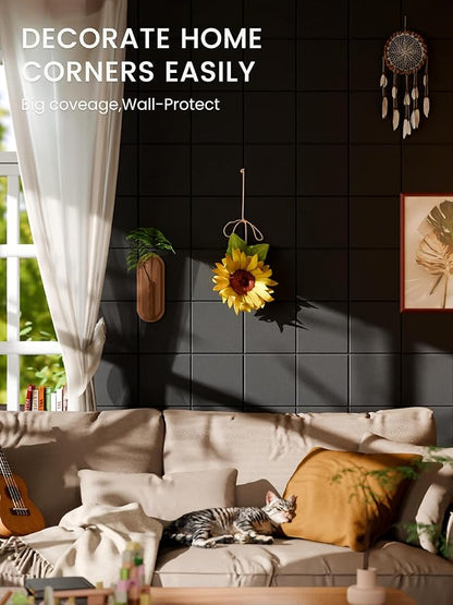 Bumusty Large Cork Board Alternative-36 x24 Felt Bulletin Board Tiles, - Image 4
