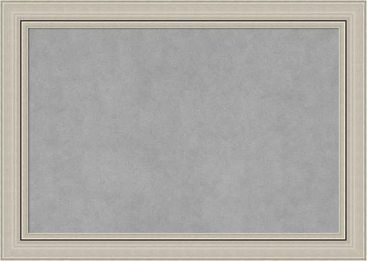 Amanti Art Silver Framed Magnetic Board 20x28 Medium Vision Board by AmantiArt