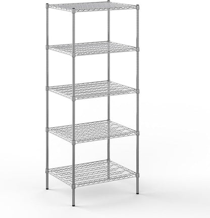 Regal Altair 24" Deep x 30" Wide x 74" Height Wire Shelving Kit | 5-Tier | NSF by Regal+Altair