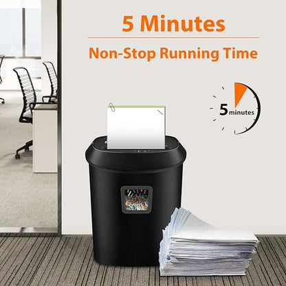 VidaTeco Paper Shredder 14-Sheet Cross-Cut Shredder - Image 8