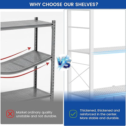 ALANNG 40" W Foldable 5-Tier Storage Shelves - Image 7