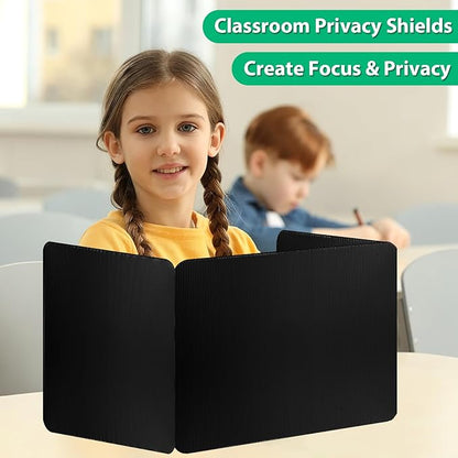 12 Pack Desk Dividers for Students, Waterproof Durable Plastic Testing Dividers - Image 5