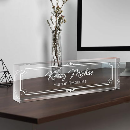 SalaGraphics Custom Engraved Acrylic Name Plates - Image 3