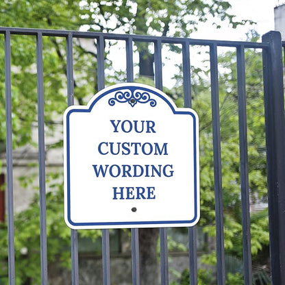 Custom Decorative Sign, Personalized Metal Sign - Image 4