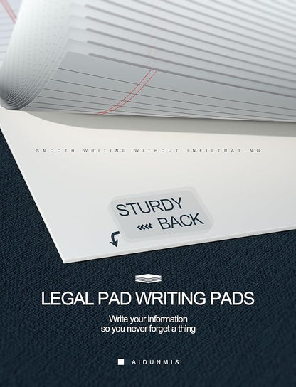 36 Pack Small Legal Pads 5x8 White Note Pads 5x8 College Ruled Paper Tablets - Image 5