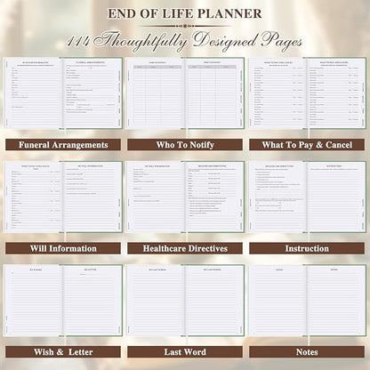 Lanpn End of Life Planner Death Organizer - Image 5