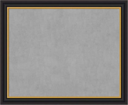 Amanti Art Black Framed Magnetic Board 38x46 X-Large Vision Board by AmantiArt