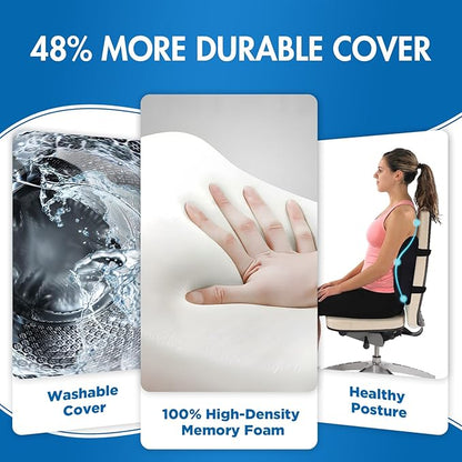 Niceeday Lumbar Support Pillow for Office Chair Car, Gaming Chair Lower Back - Image 5