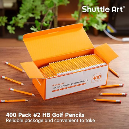 Shuttle Art 400 Pack Golf Pencils - Image 7