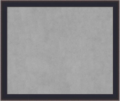 Amanti Art Black Framed Magnetic Board 23x27 Medium Vision Board by AmantiArt