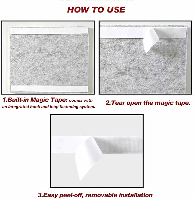 Large Felt Wall Tiles Cork Boards - Image 7