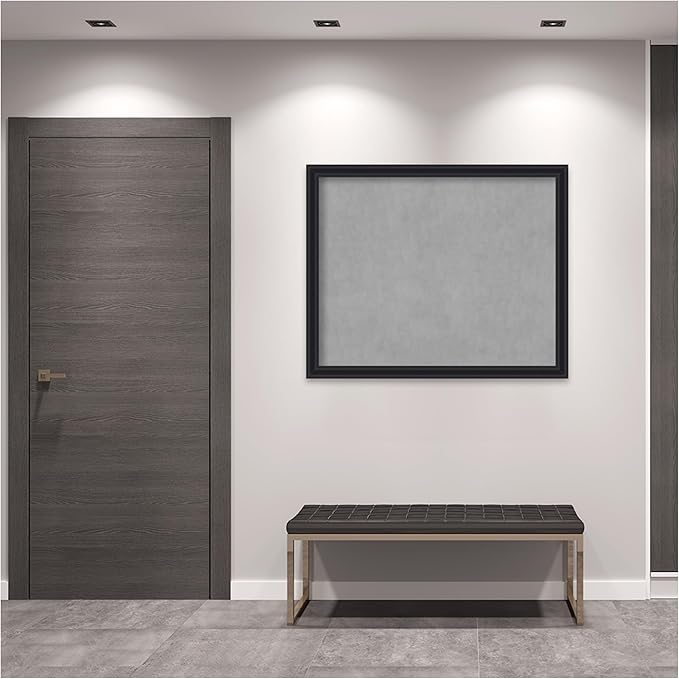 Amanti Art Black Framed Magnetic Board 36x44 X-Large Vision Board - Image 6