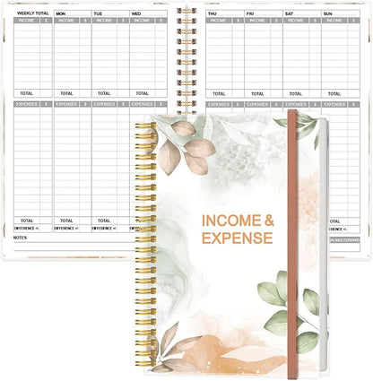 Heveboik Income & Expense Log Book by Heveboik