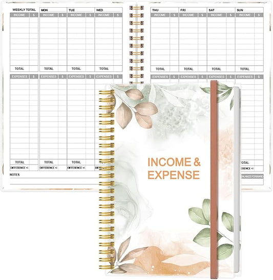 Heveboik Income & Expense Log Book by Heveboik