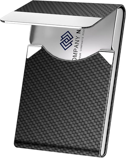 DMFLY Business Card Holder, Metal Slim Business Card Case, Pocket Card Holder by DMFLY