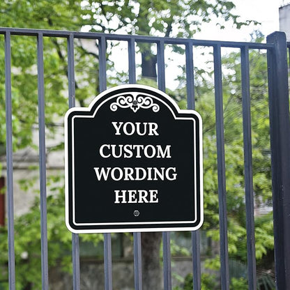 Custom Decorative Sign, Personalized Metal Sign - Image 4